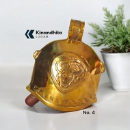 Brass Cow Kluntung No. 4 Cow Bell Necklace No. 4 Cow Bell/ No. 4