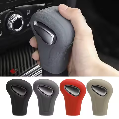 1PCS Automotive Silicone Shift Sleeve,Dustproof And Damage Proof,Handle Cover,Shift Lever Accessorie