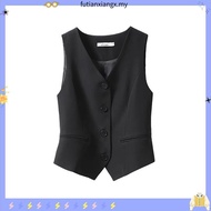 Limited KL stock ~ Women Suit Gray Vest for Business Office Formal #2301