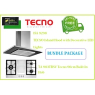 TECNO HOOD AND HOB BUNDLE PACKAGE FOR ( ISA 9298 &amp; TA 983TRSV)