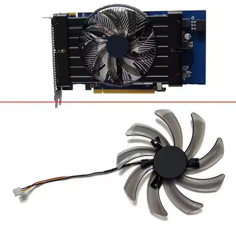 3PIN PLD10010S12H T129215SM Cooler Fan Use For Gigabyte HD 7770 Radon GT 640 GTX 550 650 660 650Ti 7