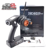 Radiolink RC4GS V3 Transmitter + R6FG RC Radio Controller RC Remote 2.4V 4 Channel 2.4ghz
