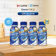 (GIÁ TỐT MUA NGAY-SLCH) Thùng 24 chai Ensure Gold 237ml