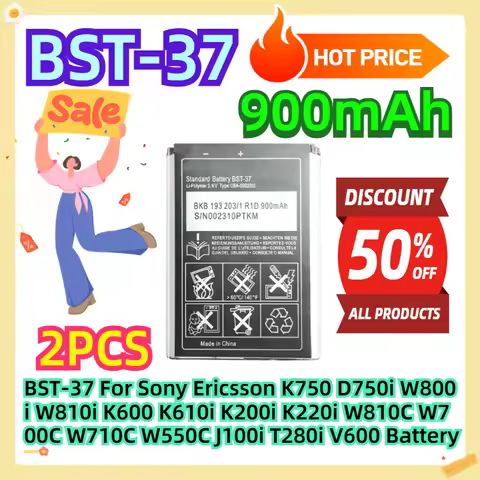 BST-37 For Sony Ericsson K750 D750i W800i W810i K600 K610i K200i K220i W810C W700C W710C W550C J100i