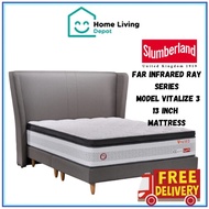 (Free Delivery) Slumberland Far Infrared Ray Series Vitalize 3 Mattress/King/Queen/SuperSingle/Single