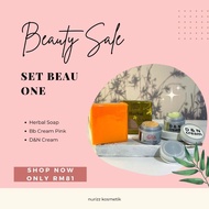 Set Beau One Nurizz - Set Trial 3 in 1