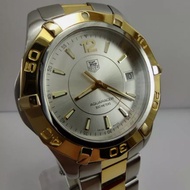 TAG HEUER Aquaracer 300m WAF1120.BB0807 Stainless Steel - 18k Gold Quartz Watch stok terbatas