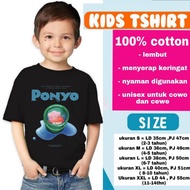 KATUN PONYO KIDS T-SHIRT - STUDIO GHIBLI | ANIME T SHIRT | 001 | ANIME MOVIE FILM CLOTHES FOR CHILDR