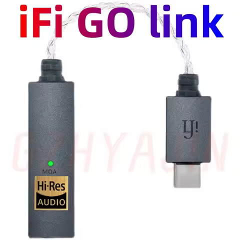 iFi GO link Portable USB Balanced DAC Headphone Amplifier Dongle Dynamic Range Enhancement Total Har