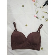 Si bra size 70/75 B brown elastic