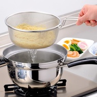 日本 下村工業 日本製單柄湯鍋20cm 帶濾網