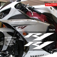 Yamaha R1 2009 to 2014 DEcal Logo Stickers, Yamaha R1 Motorcycle Body Stickers, Really Cool