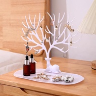 Creative Simple Bird Tree Design Key Holder Jewellery Storage Desktop Rack E3i9