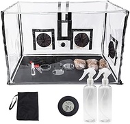 Large Still Air Box Mushroom Mycology Fume Hood Propagation StationsGrow Kit Mushroom Grow Bags Your Monotub Kit Mushroom Planting BagTent for Spores Horticulture Supplies （31.5 * 20.5 * 20.5inch）