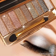 Glitter Eyeshadow Palette Makeup Set，9Color Shimmer Eyeshadow Palette Bright Makeup Diamond Shimmer 