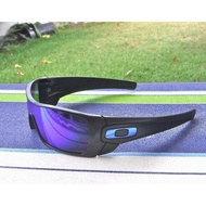 Ready Stock Ehc9 New   Sunglasses Black/custom Irid blue polarized with fashion icons YVoI 4SG6