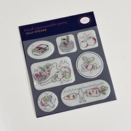 Frank Supermarket Jelly Sticker by September Spring Epoxy Resin Embossed Sticker