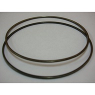 C034 Vintage Metal Bangles Bracelet 2pcs set