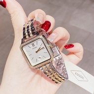 Fossil Womens Mesh Watch Gold Tone 36mm