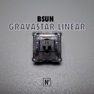 GravaStar X BSUN Mechanical Keyboard Switch GravaStar Keyboard (Linear - PCB Mount 5 Pin)