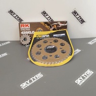 RK 428 GS KLO O RING GOLD SET