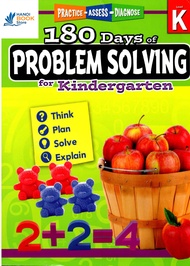 Tập Giấy A4 Để In 180 DAYS OF PROBLEM SOLVING FOR KINDERGARTEN LEVEL K-6 - Dịch Vụ In Theo Yêu Cầu