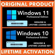 【Lifetime】Genuine Windows 11 Professional / 10 Professional / 11 Home Serial Numbers  (Instant Deliv