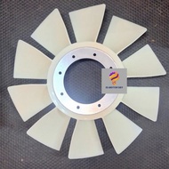Radiator Fan Blade Leaf 10 MITSUBISHI TAYO 6M60 EURO 4 EURO4 ME 414324 600mm 600 mm 60cm 60 cm Truck