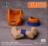 不議價(全新現貨-請細閱內文) 最後兩套 Air 020 破衣 防穿崩腰帶 抱胸手 適合 Bandai S.H.Figuarts Shf 龍珠 Dragonball 悟空 3.0body用