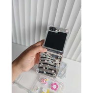 Kampuscase - Case Flip Samsung Z Flip 3/ 4 Bunga Z Flip 3/ 4 Kupu2 Z Flip 3/ 4 3D Z Flip 5/ 6 Bunga 