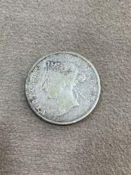 香港半圓 1895 年 50 仙硬幣 銀圓