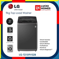 LG T2109VS2B 9kg Top Load Washer with Smart Inverter T2109 with Smart Diagnosis