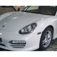 Suitable for Porsche Macan 987Large Lampshade 08-12Style Blogger Cayman987Headlight Transparent Cove