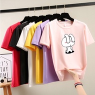 Cute Shirt Ladies O-Neck T Cartoon Baju T Shirt Perempuan Murah 韓國 t恤 T-Shirts For Women
