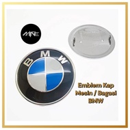 MESIN ENGINE HOOD LOGO Emblem LUGGAGE HOODbmw 82MM 74MM E36 E46 E90 F10 F30 F15 OEM Hood Emblem
