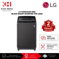 LG T2310VSAB 10KG BLACK SMART INVERTER TOP LOAD WASHING MACHINE - FREE INSTALL AND DISPOSE*