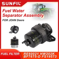 RE60021 RE67225  HW202K BF7675-D FS19573 Fuel Water Separator Assembly For John Deere 5103 5105 5203
