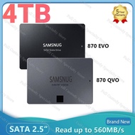 Original 4TB SSD 870 EVO 1TB 2tb Hard Drive Disk Sata3 2.5 Inch Ssd TLC 560MB/s Internal Solid State Drives For Laptop/Desktop