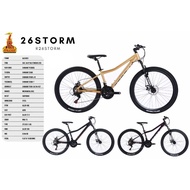ORIGINAL MTB ALLOY RALEIGH STORM 26" 21SPEED