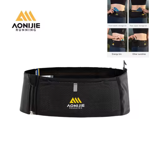 AONIJIE W8122 Multifunctional Ourdoor Sports Zipper Running Waist Pack Lightweight Travel Fanny Suit