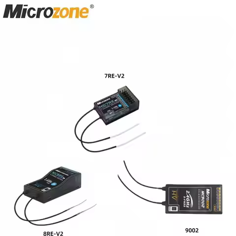 Microzone series remote control receiver MC8rev2 9002 7rev2 suitable for signal reception of MC6c an