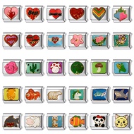 Cartoon Love Italy Modular Bracelet DIY Jewelry Stainless Steel Plating Bracelet Bracelet Accessorie