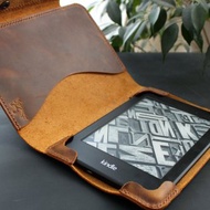 All Kindle Paperwhite 11 2021 leather case Rust brown Kindle cover Ereader case