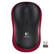 เมาส์ไร้สายออฟติคัล สีแดง Logitech M185