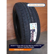 265/65r17 Terrano ARV HT Arivo With Free Stainless Tire Valve and 120g Wheel Weights