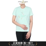 (日本平行進口)le coq sportif-le coq sportif（女士）Helanca防晒套装短袖T恤QMWXJA01 GR短袖T恤
