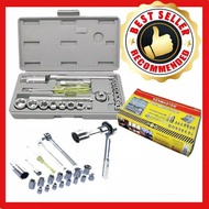 Kenmaster, 21 PCS, Shock Wrench, Socket Wrench, Original 21 Set 4mm - 19mm