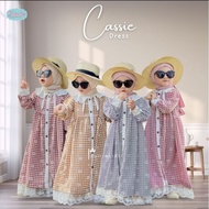 SETELAN GAMIS ANAK | CASSIE DRESS | SET GAMIS ANAK ZALIRA KIDS 1-6