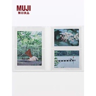 Japan Japan MUJI MUJI MUJI 20cm Photo Album Book 4R Transparent Interstitial Photo Album Book PP Pho
