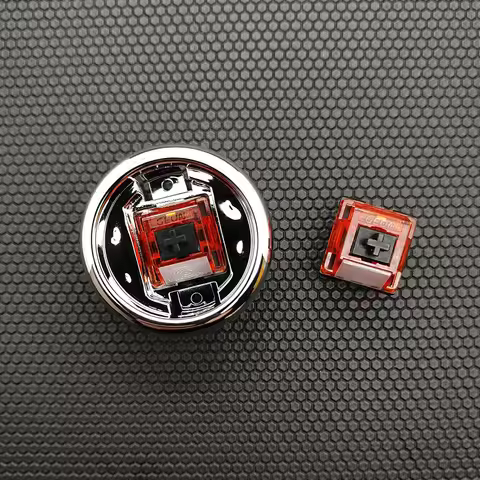 ST-M6-Raptor/SiTong/Street Fighter 6/2.8 Hot Plug/Electroplated Cap/Mechanical Round Frame HITBOX Ar